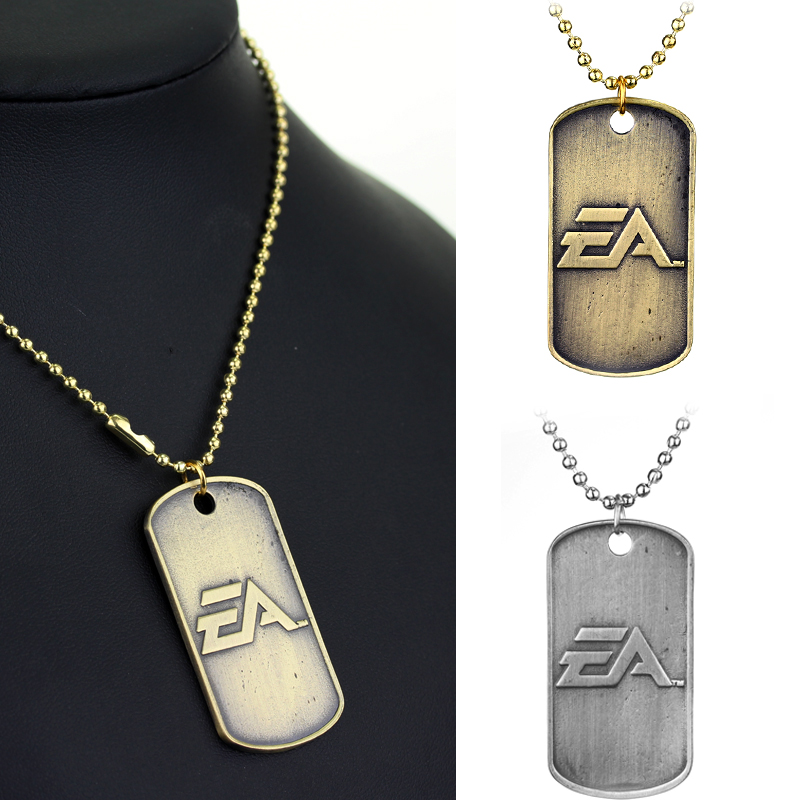 Mens Dog Tag Necklace - BF4 전장 4 목걸이 패션 개