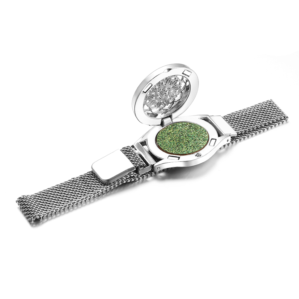 고품질 생명의 나무 아로마테라피 팔찌 스테인리스 스틸  - Jewelry Essentials Watches 리뷰 및 가격