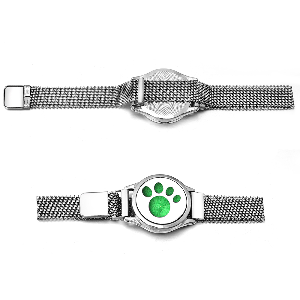 고품질 생명의 나무 아로마테라피 팔찌 스테인리스 스틸  - Jewelry Essentials Watches 리뷰 및 가격