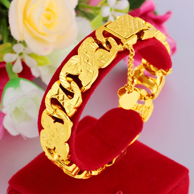 패션 18K 금 팔찌 남녀 웨딩 약혼 주얼리 럭셔리 와 - Fine Jewelry Watches Women 리뷰 및 가격