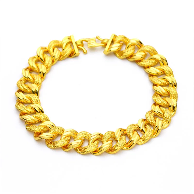남녀공용 골드 컬러 팔찌, 12mm 와이드 슈퍼 어그레 - Fine Jewelry Watches Women 리뷰 및 가격