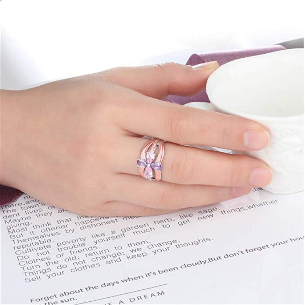Amxiu birthstones와 대형 결혼 반지 이름 - Birthstone Ring Set 리뷰 및 가격