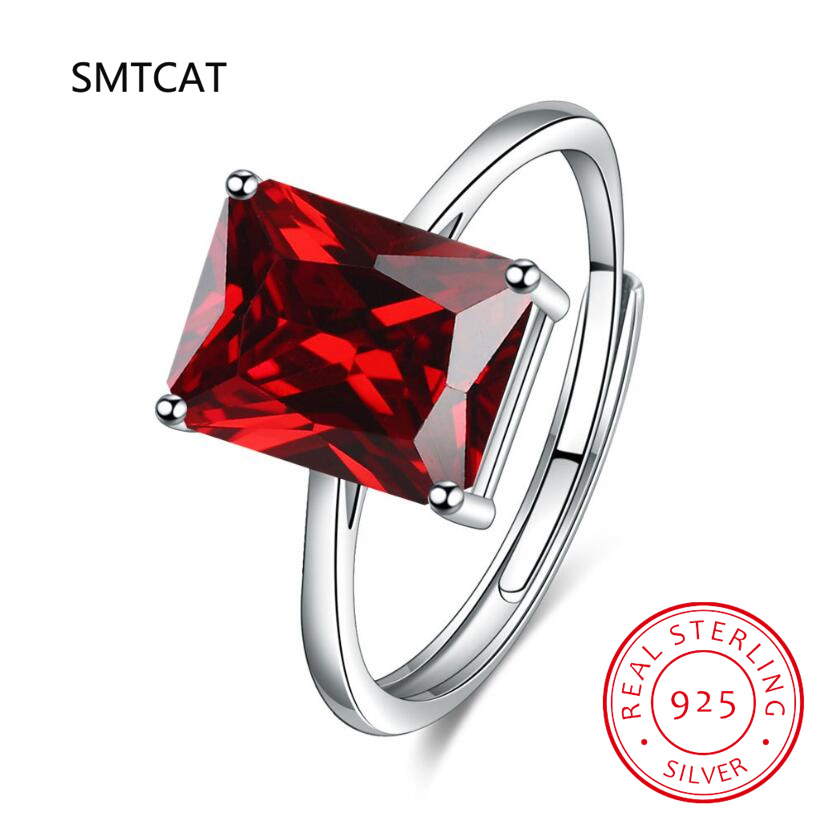 에메랄드 컷 천연 시트린 925 스털링 실버 기하학적  - Birthstone Ring Set 리뷰 및 가격