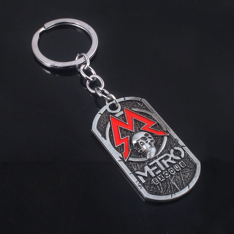 게임 Metro Exodus 2033 키 체인 창의력  - Mens Dog Tag Necklace 리뷰 및 가격
