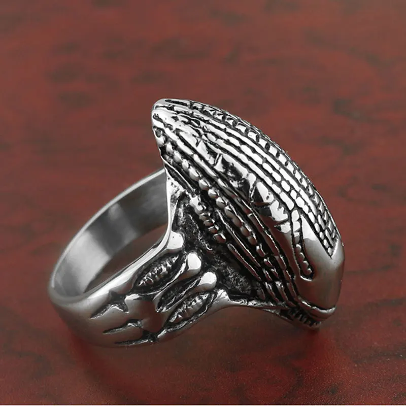 남여 야외 EDC 티타늄 강철 외계인 자기 방어 Rig - Titanium Steel Ring 리뷰 및 가격