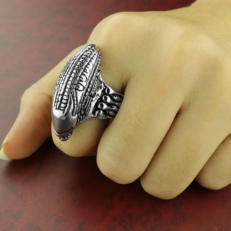 남여 야외 EDC 티타늄 강철 외계인 자기 방어 Rig - Titanium Steel Ring 리뷰 및 가격