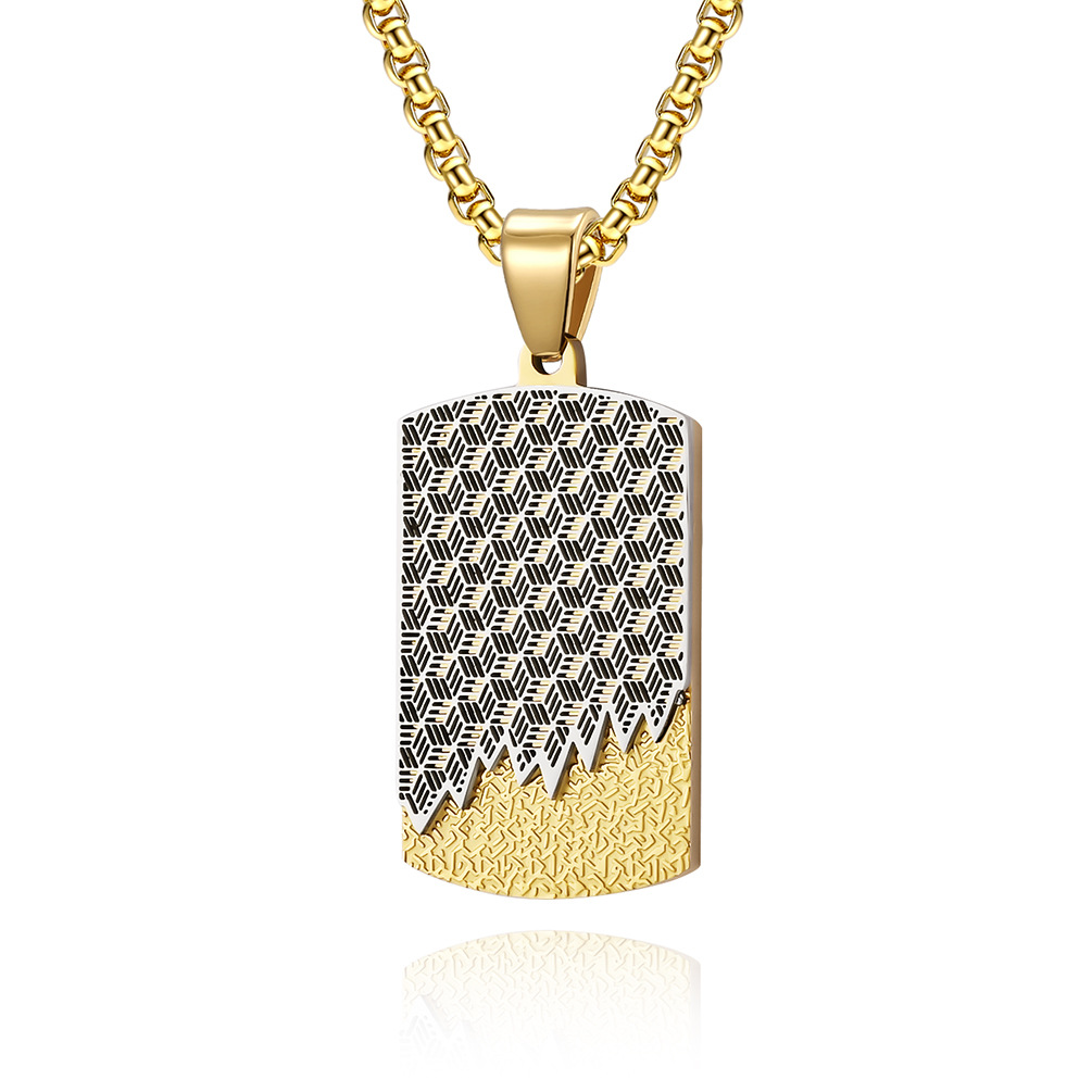 남성용 스테인레스 스틸 개 태그 펜던트 목걸이, 파티  - Mens Dog Tag Necklace 리뷰 및 가격