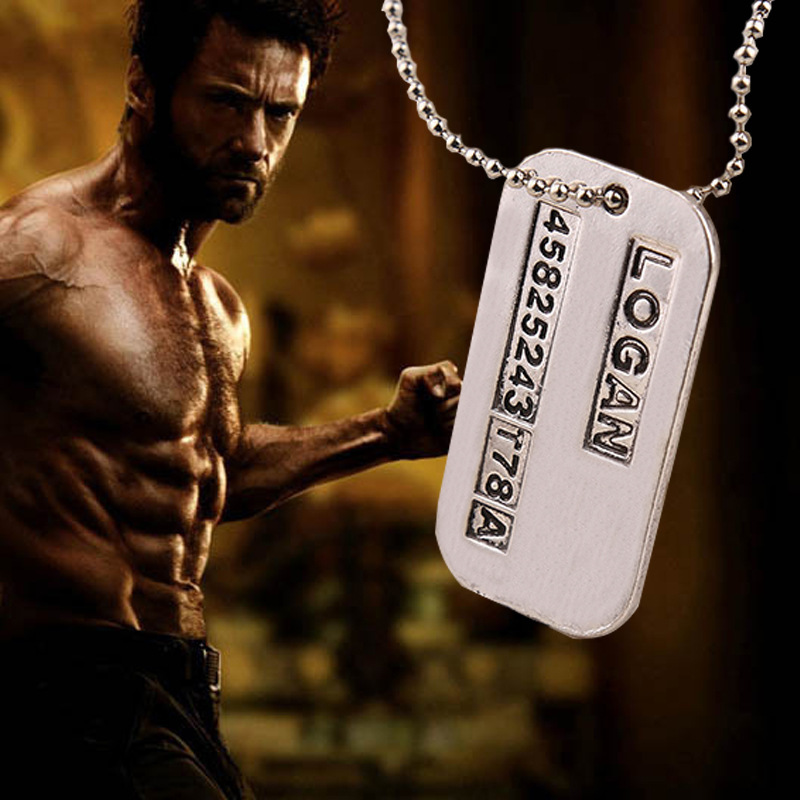 X 남자 목걸이 로건 휴 잭맨 개 태그 육군 군사 Do - Mens Dog Tag Necklace 리뷰 및 가격